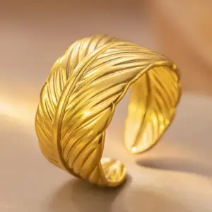 K215 Gold Ring Adjustable