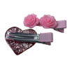 Wholesale Valentine's Day Set Headwear Hairpin Tanabata Festival Resin Love Dress-up Hairband Pink Five-pointed Star Hairpin