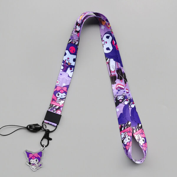 oly-e4efb8a2b45e43a25270bdfed530ef2c Wholesale Mobile Phone Lanyard Cute Cartoon Neck Hanging Pendant Wide Flat Woven Band Card Set Breast Plate Thermal Transfer