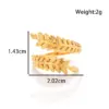 Wholesale Jewelry IG Style Vintage Style French Style Grain 304 Stainless Steel Jewelry Set