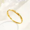 Wholesale Sexy Hollow Double Cross Double Line Diamond Inlaid 304 Stainless Steel Geometric Universal Electroplated Rhinestone Bracelet