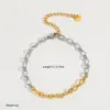 Wholesale PVD Coated Real Gold Plated 14K Gold Geometric 304 Stainless Steel Hip-Hop Simple Style Commute Waterproof Non Tarnish 304 Stainless Steel Bracelets