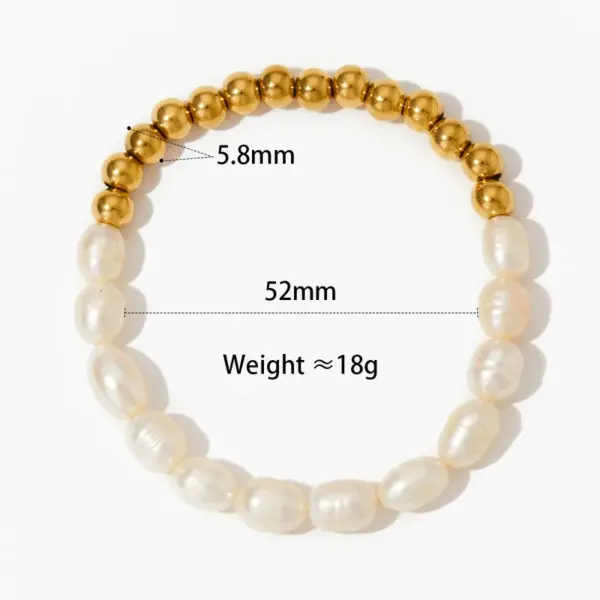 Wholesale PVD Coated Real Gold Plated 16K White Plating Geometric Heart Shape 304 Stainless Steel Casual Modern Style Waterproof Non Tarnish Bracelets