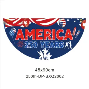 45*90CM Fan-shaped Flag / 250th-DP-SXQ2002