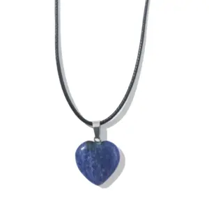Lapis Lazuli [with Leather Rope]] / Size 20mm