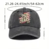 Wholesale Unisex Breathable Baseball Cap With Printing Craft In Dyed Black, Perfect For America's 250th Anniversary
