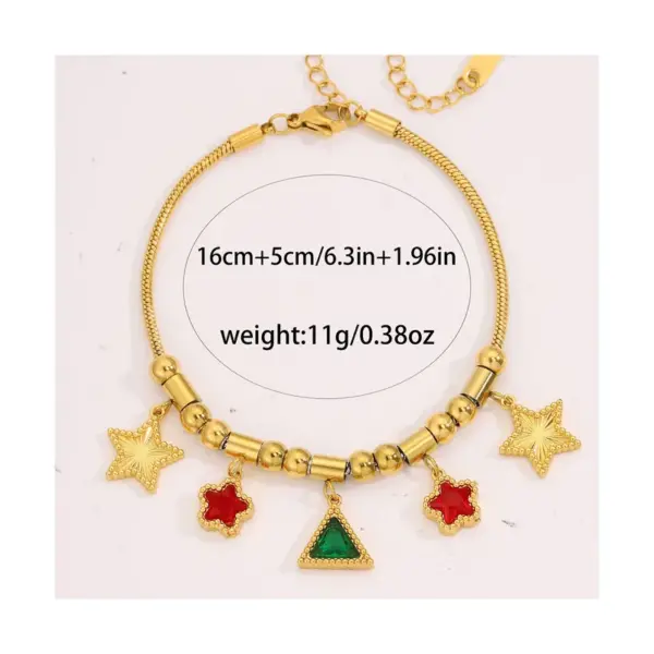 Wholesale Solid Color Couple Bracelets With 18K Real Gold Plated 304 Stainless Steel, Waterproof Non Tarnish, Featuring Zircon And Snake Chain