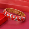 oly-e605daf392173a0a230292e741370c06 Wholesale Beijing Traditional Copper Cloisonne Bracelet Butterfly Style Retro Palace Hollow Enamel Bracelet Women's Accessories
