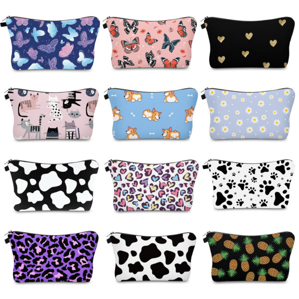 Wholesale Popular Printed Cosmetic Bag Fashion Large-capacity Cosmetics Bag