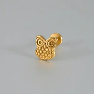 Owl-Golden / Rod Thickness * Rod Length 1.2x8mm