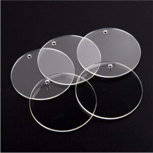 oly-e6769353ffd0ac962ec6c5874e2566cc Wholesale blank transparent goo card acrylic sheet plexiglass blank key chain transparent sheet DIY disc pendant