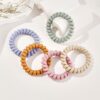 oly-e6a3bc894ef827da56bb50769173e8e2 Wholesale frosted telephone line hair band Internet celebrity rubber band high elastic simple hair rope high-grade seamless hair rope