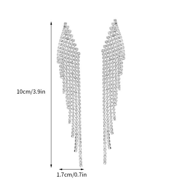 oly-e6a47adfd5f3b0760809f99de5eafd6d Wholesale Fashion Diamond-encrusted Women's Earrings Valentine's Day for Girlfriend Light Luxury High-end Earrings