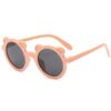 Wholesale Round Retro Danish Children's Sunglasses Wholesale Ins Cute Sunshade Trendy Baby Bear Junior Sunglasses