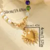 oly-e6ec9d5a70f11b9f529c9bde1af3d769 Wholesale Ion Plating (IP) 18K Gold Plated Heart Shape 304 Stainless Steel Synthetic Resin Glam Vacation Streetwear Waterproof Non Tarnish Pendant Necklace