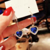 oly-e6f25cd1719d54ba46ab10268fe1bc53 Wholesale Love Earrings Women's Light Luxury Niche Design Sense Earrings Temperament High-end Sense Earrings Valentine's Day Gift for Girlfriend