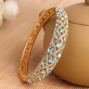 oly-e708847a87ec9c3030402db0aa7bf417 Wholesale Authentic cloisonne hollow bracelet Diamond retro National style high-end jewelry fashion trendy jewelry