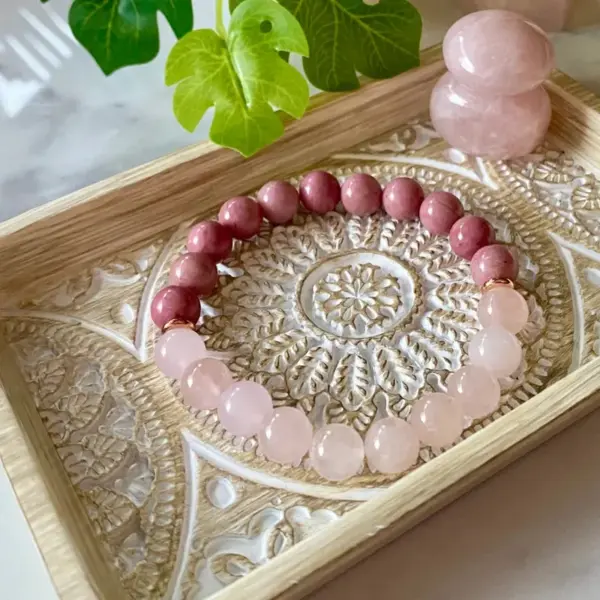 Wholesale Explosions Solid Color Two-color Bracelet High Sense Men And Women Gift Bracelet Natural Stone Bracelet Source Factory Wholesale