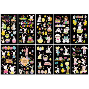 Easter A series 10 sheets/set / 68*120MM