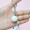 Wholesale  golf keychain pendant gift golf creative metal ornaments crafts