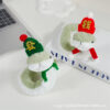 Wholesale Year of the Snake Doll Mascot Hat Small Snake Plush Toy Winding Curved Creative Doll Snake Ornaments