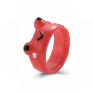 Red ring (average size 13-14#) no gift box