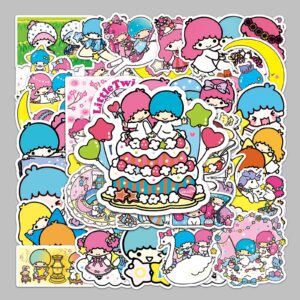 Wholesale 50 children's cartoon animation Gemini personality graffiti stickers hand ledger luggage car guitar refrigerator stickers