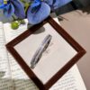 Wholesale A set of bronze shimmering crape myrtle necklace, ring, and bracelet, featuring a heavy-duty vintage design and three rows of full diamonds.