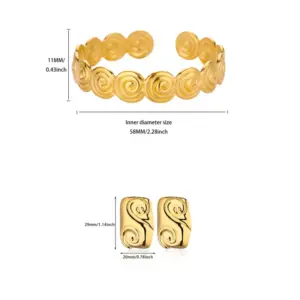 Gold / Average Size / B1924G+E5099G