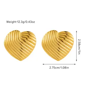 Ear Studs, Earrings 02 / 18K