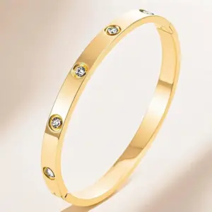 KJ Gold Bracelet (replacement for Fading Color)