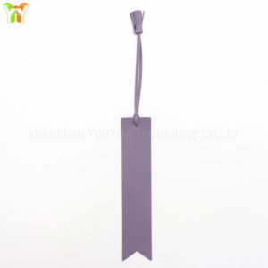 Leather cord purple