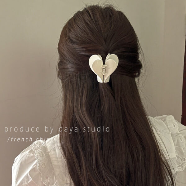 oly-e8dcd3aadd1143ace4da8c3c7b1a93d8 Wholesale Summer Double-layer Love Hair Clip 520 Valentine’s Day Romantic Hair Accessories Hair Clip Hair Clip