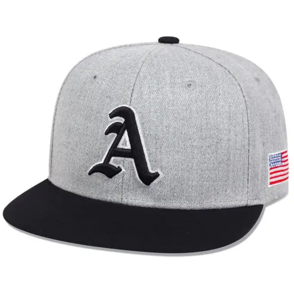 Wholesale Women's Outdoor Hip-Hop Letter Pattern Flat Brim Hat In Polyester With Embroidery, Adult Cap