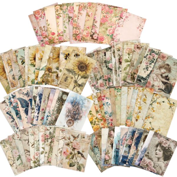 oly-e913c65dbb880ede2d87483db79f2644 Wholesale Selling High Color Value Retro Series Material Paper North American Style diy Creative Hand Account Background Paper