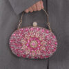 oly-e9536e3d3e5071fa9c249236f3544b41 Wholesale Sunflower Diamond-Encrusted Evening Bag Personalized Dress Evening Bag Fashionable Banquet Ladies Clutch Bag