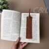 Wholesale explosion personalized leather bookmark customizable laser bookmark reading enthusiasts bookmark