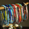 oly-e97e9febd4a3e3dd1b74125befebfed7 Wholesale Jewelry Hand Beaded Crystal Bracelet Bohemian Ethnic Style Color Rice Bead Bracelet Women's Braided Rope Hand Rope