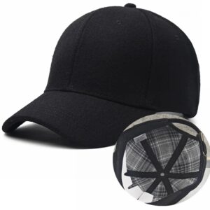 Lining plaid black / Medium size adjustable 55-59cm