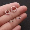 Wholesale Ear Cartilage Rings & Studs Fashion Geometric Copper Zircon