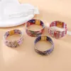Wholesale Trendy Leather Copper Tube Beaded Bracelet Magnetic Clasp Hand Chain Style Unisex Personality Bracelets