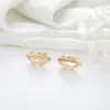 Wholesale Snowflake Stud Earrings For Women With Copper And Zircon Inlay, Featuring 925 Sterling Silver Posts, Perfect For Wedding
