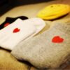 Wholesale simple Valentine's Day super cute little love red heart socks socks