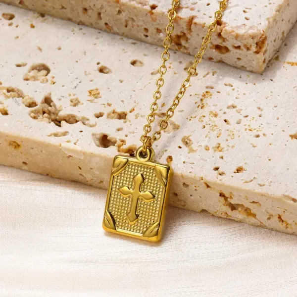 Wholesale Jewelry Casual Modern Style Classic Style Animal Cross Sun 304 Stainless Steel Titanium Steel