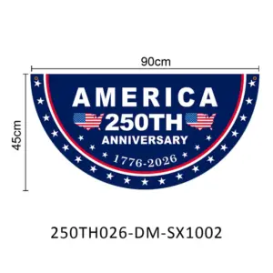45*90CM Fan-shaped Flag / 250TH026-DM-SX1002