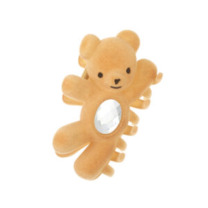 11cm flocking bear gripper light khaki-1