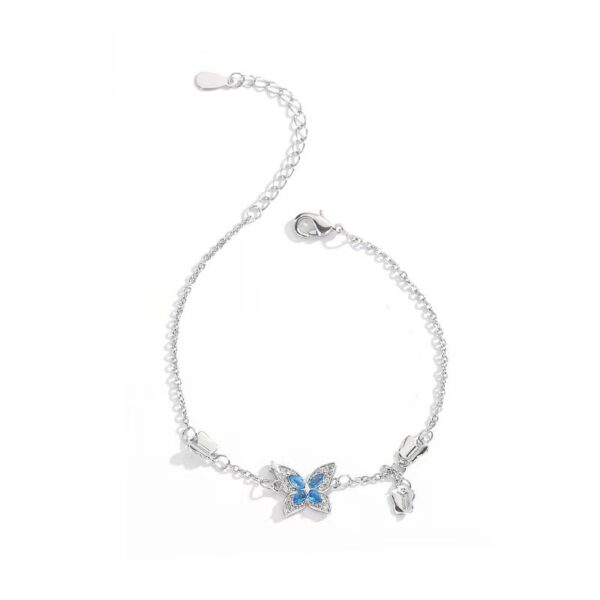 oly-ea5a2048a8f9a29b07a1da5f84d6b815 Wholesale Tassel Butterfly Bracelet Women's Light Luxury High-end Same Style Zircon Niche Design Gift Jewelry for Girlfriend