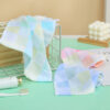 Wholesale Pure Cotton Square Towel Colorful Plaid Gauze Small Towel Children's Gauze Saliva Towel Kindergarten Handkerchief Towel