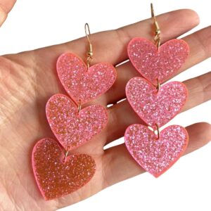 Three pink
