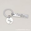 oly-eaafe9a058afab652daf29f804c133b3 Wholesale Good DrIvIng DrIve Safe I need you here with me StaInless Steel KeychaIn